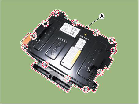 48V Battery System -  Repair procedures (Removal)