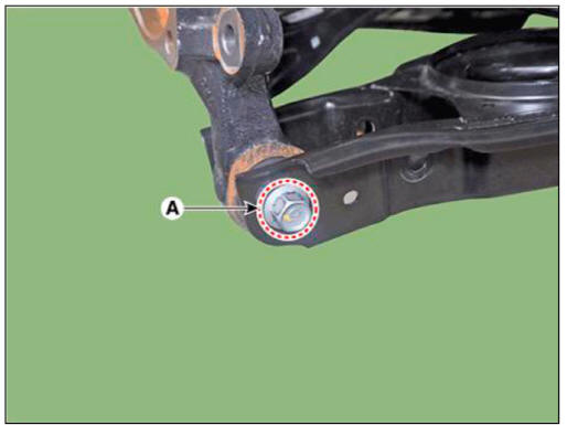 Rear Axle Assembly- Removal- 4WD