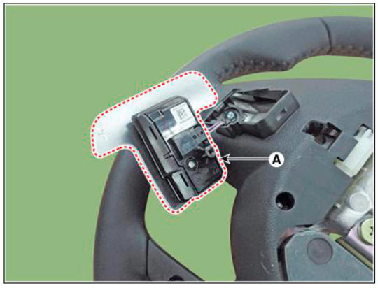 Steering wheel- Disassembly