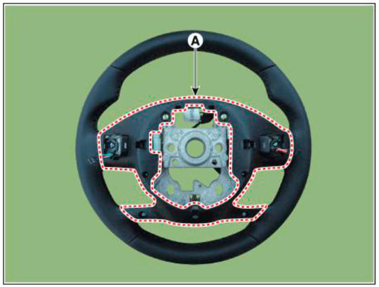 Steering wheel- Disassembly