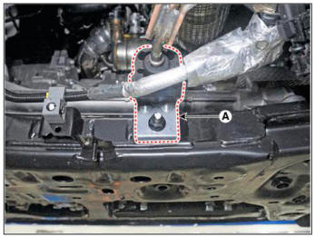 Motor Driven Power Steering- Removal and installation