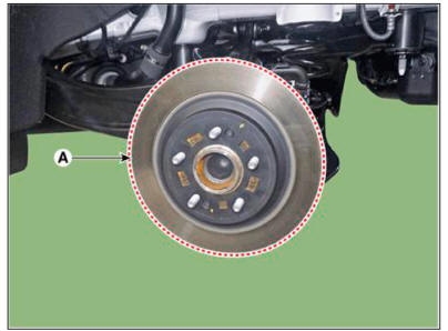 Rear wheel speed sensor- Removal- 2WD