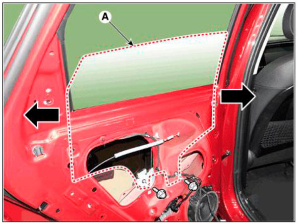 Rear Door - Glass Adjustment