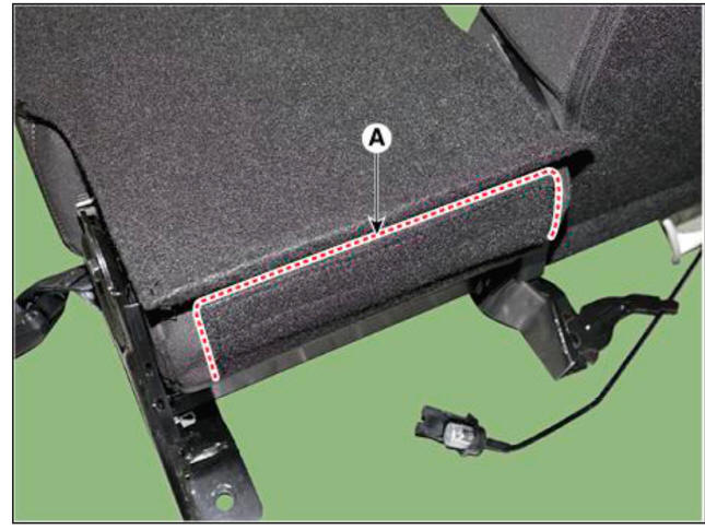 Rear seat back cover - CTR